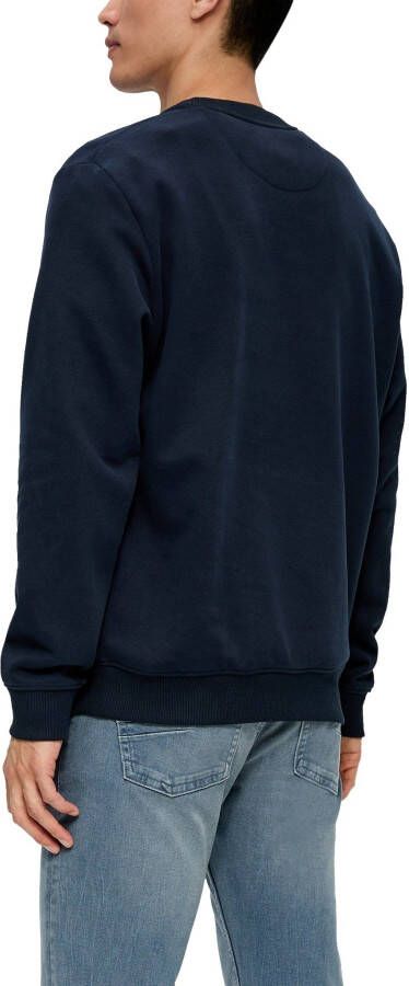 s.Oliver Sweatshirt met logo in reliëf op de borst