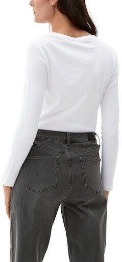 s.Oliver Shirt met lange mouwen met boothals