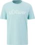 S.Oliver RED LABEL T-shirt met labelprint - Thumbnail 10