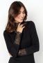 Soyaconcept Shirt met lange mouwen en kant model 'Marica' - Thumbnail 5