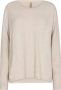 Soyaconcept Sweatshirt met geribde ronde hals model 'Biara' - Thumbnail 5