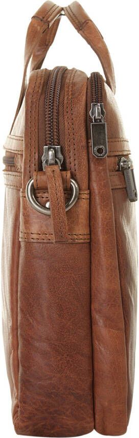 Spikes & Sparrow Aktetas echt leder