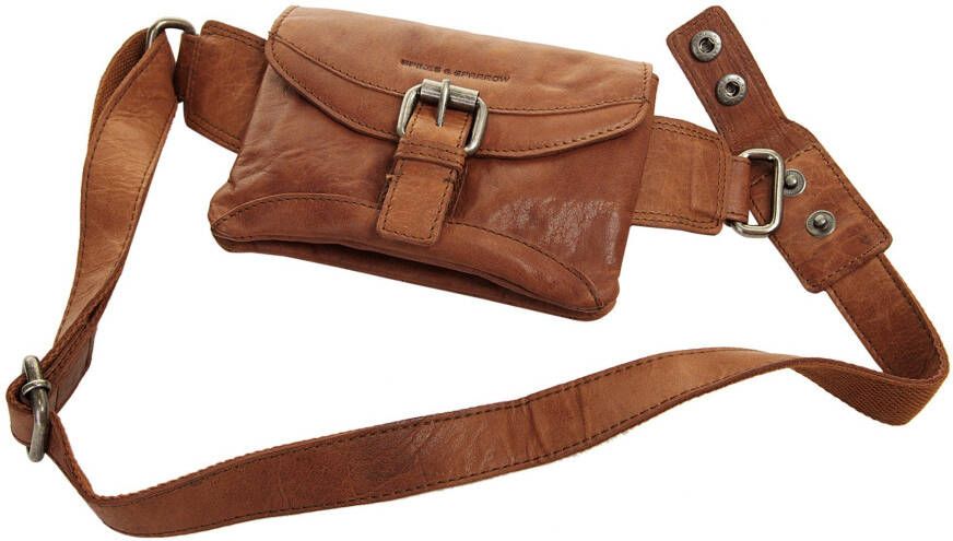 Spikes & Sparrow Heuptasje echt leder