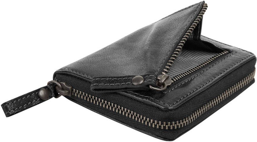 Spikes & Sparrow Portemonnee RFID echt leder
