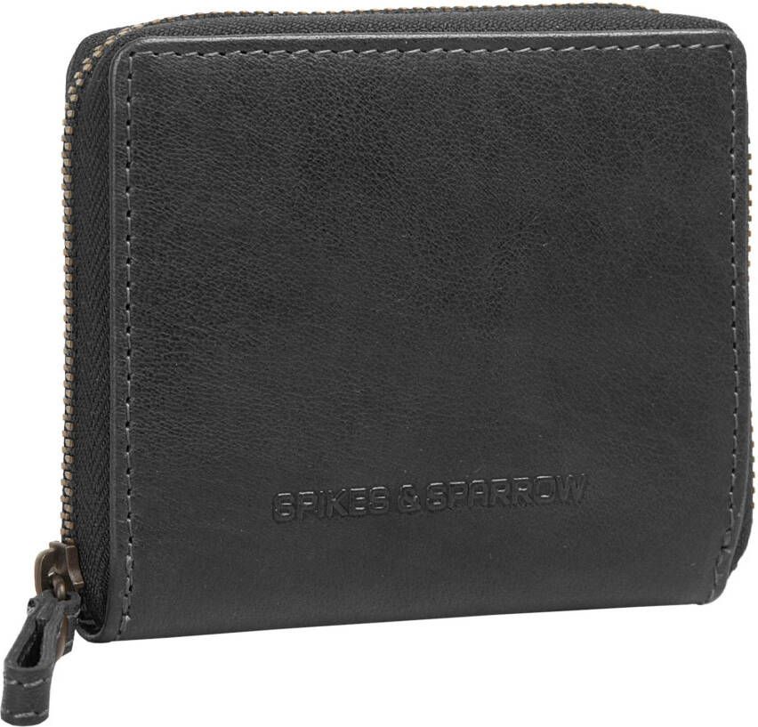 Spikes & Sparrow Portemonnee RFID echt leder