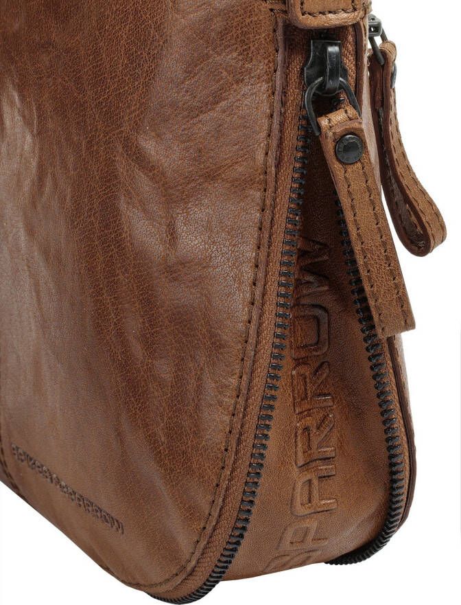 Spikes & Sparrow Schoudertas echt leder