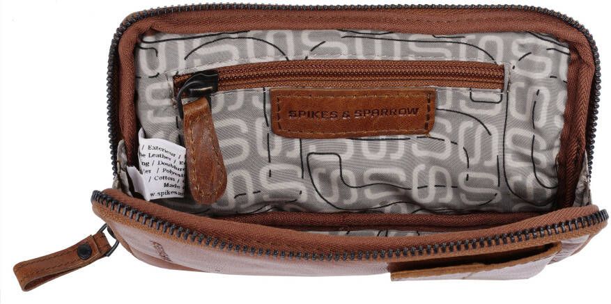 Spikes & Sparrow Schoudertas echt leder