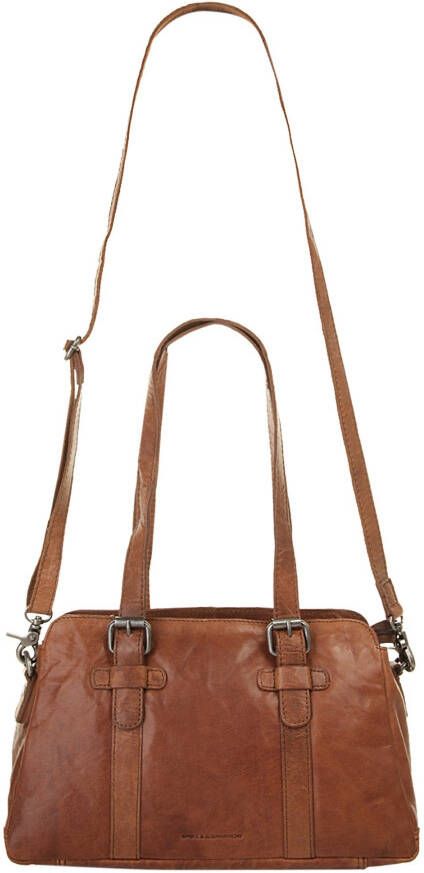 Spikes & Sparrow Tas echt leder