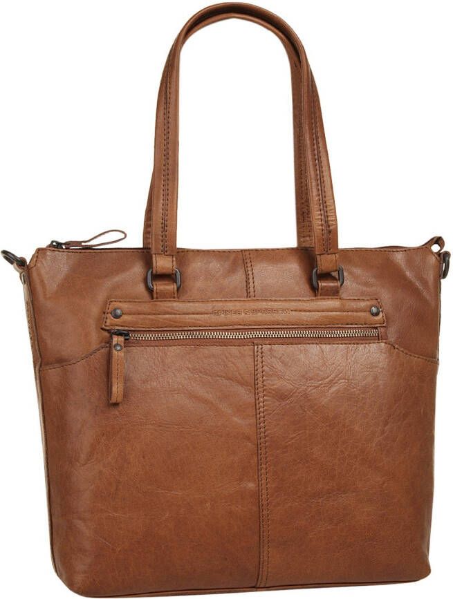 Spikes & Sparrow Shopper echt leder