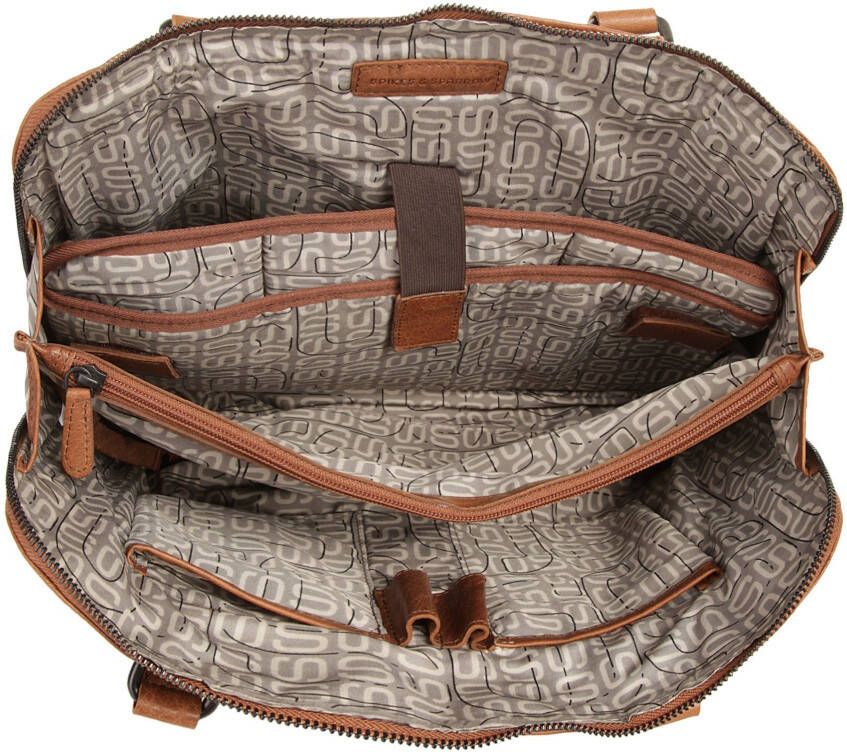 Spikes & Sparrow Shopper echt leder