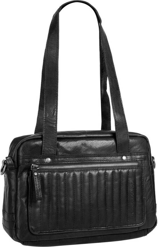Spikes & Sparrow Tas echt leder