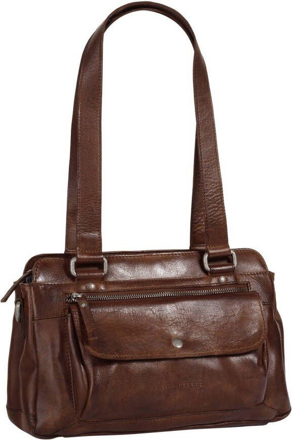 Spikes & Sparrow Tas echt leder