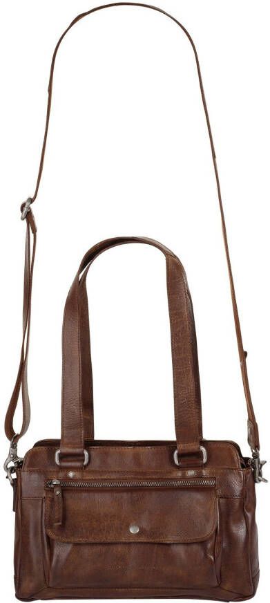 Spikes & Sparrow Tas echt leder