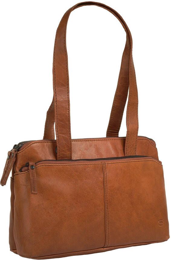 Spikes & Sparrow Tas echt leder
