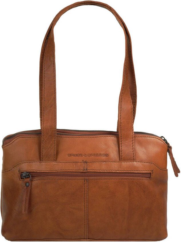 Spikes & Sparrow Tas echt leder