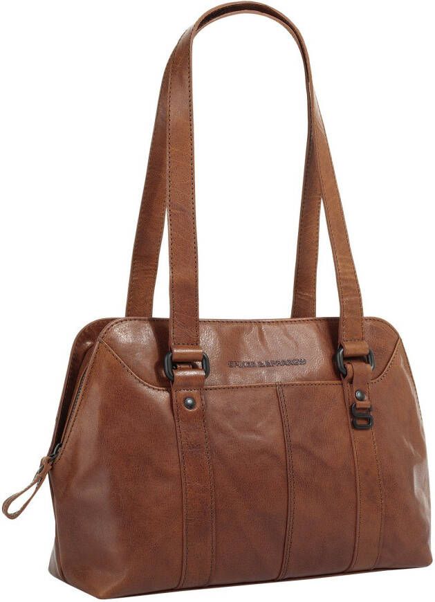 Spikes & Sparrow Tas echt leder