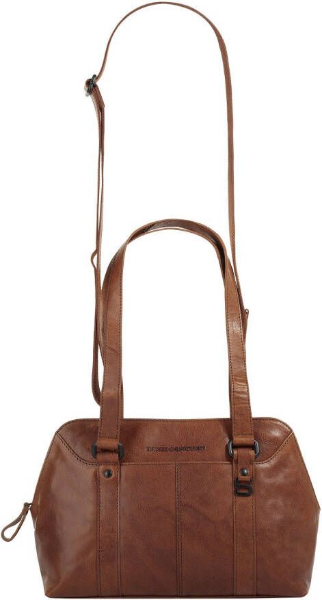 Spikes & Sparrow Tas echt leder