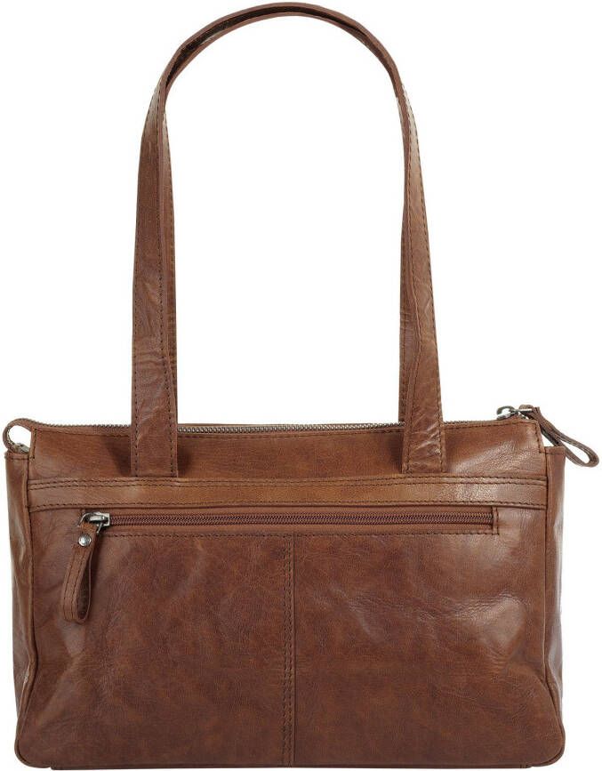 Spikes & Sparrow Tas echt leder