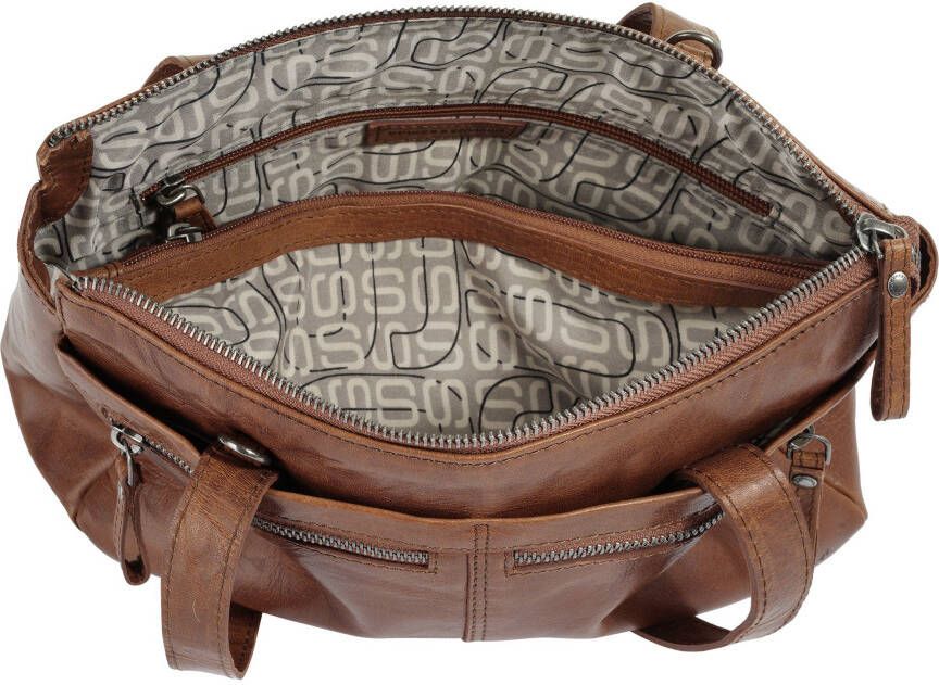 Spikes & Sparrow Tas echt leder