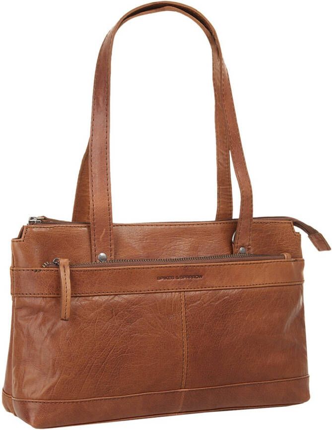 Spikes & Sparrow Tas echt leder
