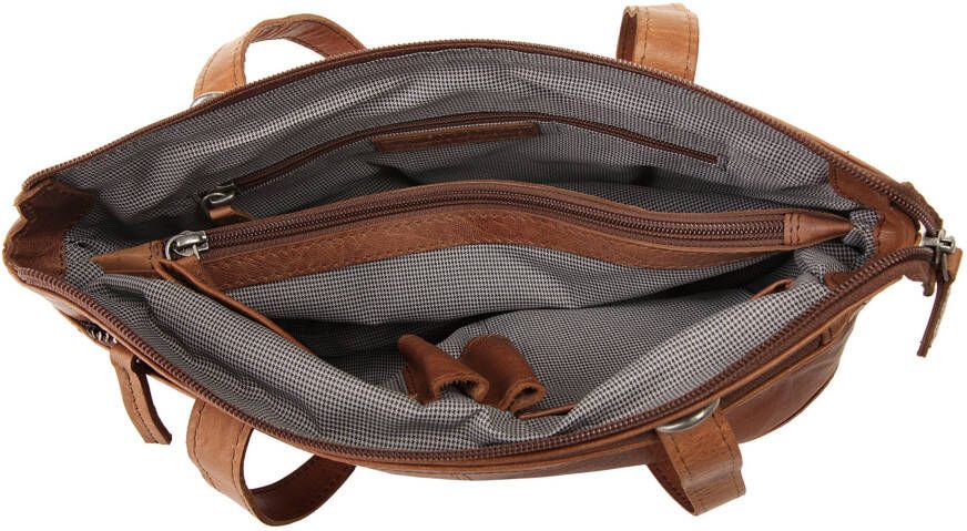 Spikes & Sparrow Tas echt leder
