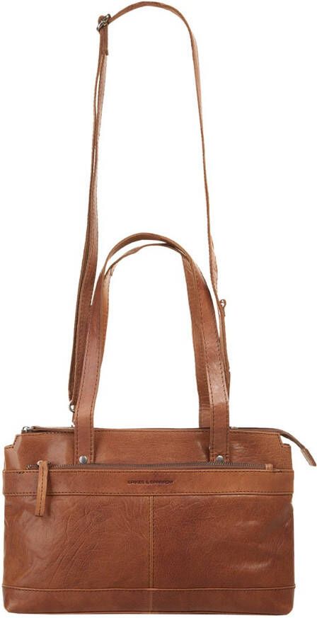 Spikes & Sparrow Tas echt leder