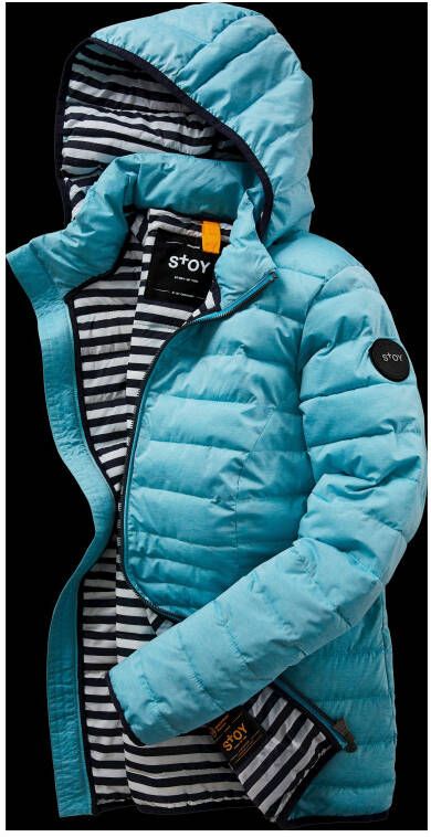 STOY Gewatteerde jas Thiant WMN Quilted JCKT A Dames gewatteerde jas: plus-size waterafstotend ademend