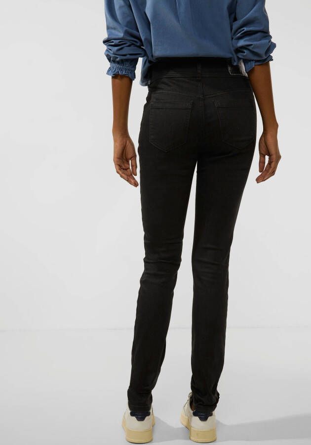 STREET ONE Slim fit jeans in 5-pocketsstijl
