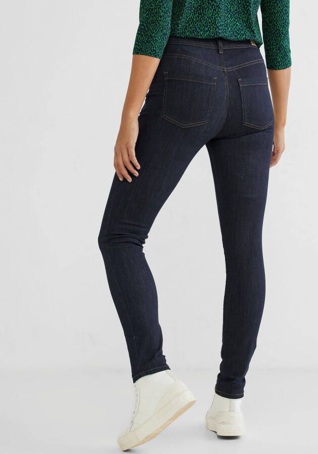 STREET ONE Slim fit jeans Style York in een eenvoudig ontwerp