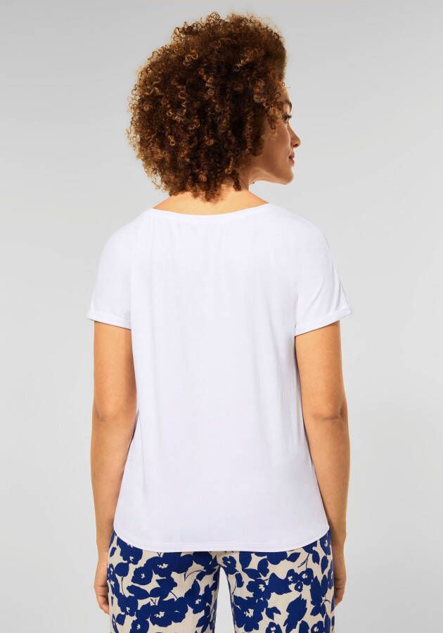 STREET ONE T-shirt Style Crista in frisse unikleur