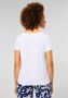 Street One Dames Viscose T-shirt Lente Zomer Collectie White Dames - Thumbnail 2