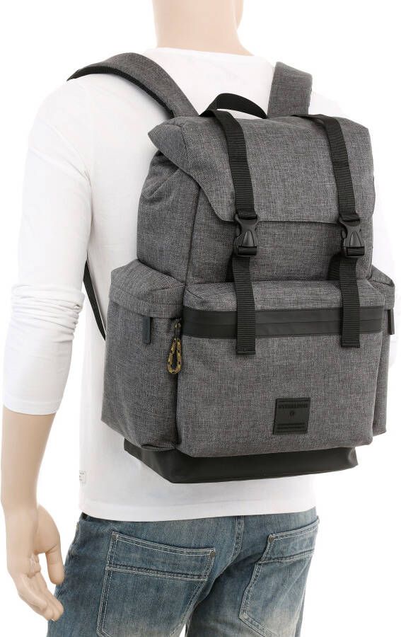 Strellson Rugzak Northwood 2.0 backpack lvf 1 perfect voor universiteit of business