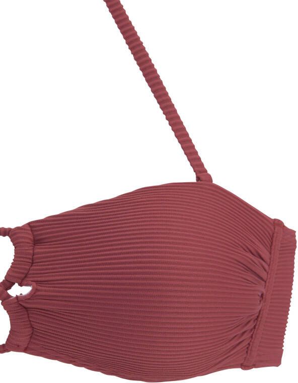 Sunseeker Bandeau-bikinitop Fancy met modieuze siersluiting