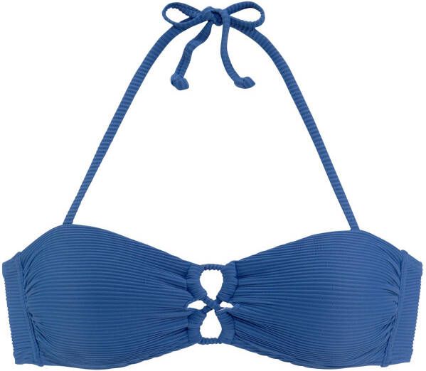 Sunseeker Bandeau-bikinitop Fancy met modieuze siersluiting