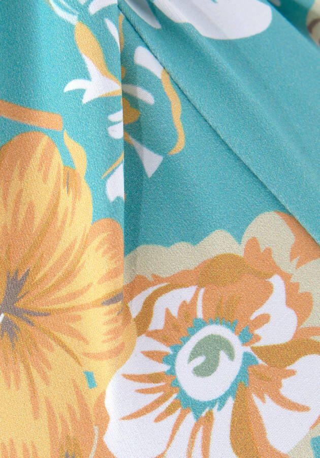 Sunseeker Beugelbikinitop in bandeaumodel Suva met een bloemmotief