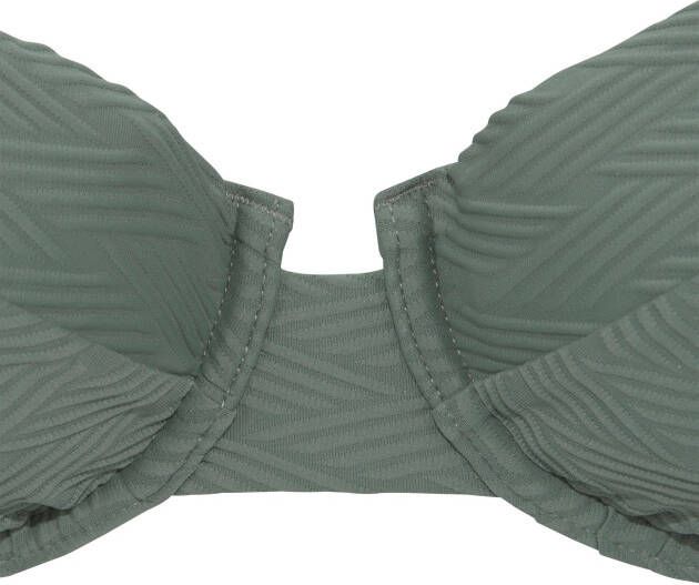 Sunseeker Bikinitop met beugels Loretta met structuurpatroon