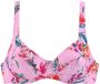 Sunseeker Highwaist-bikinibroekje Modern met een bloemmotief - Thumbnail 2
