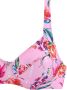 Sunseeker Highwaist-bikinibroekje Modern met een bloemmotief - Thumbnail 3