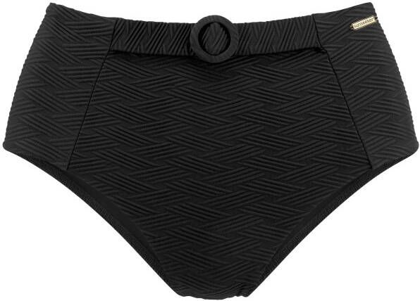 Sunseeker Highwaist-bikinibroekje Loretta met sierriem