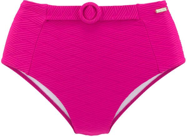 Sunseeker Highwaist-bikinibroekje Loretta met sierriem