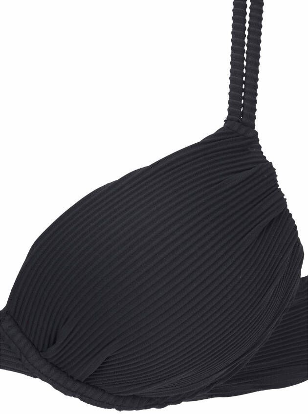 Sunseeker Push-upbikinitop Fancy van elegante structuurstof