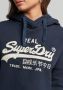 Superdry Capuchonsweatvest Hoody met capuchon en vintage logo - Thumbnail 3