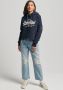 Superdry Capuchonsweatvest Hoody met capuchon en vintage logo - Thumbnail 5