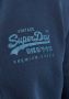 Superdry Vintage Logo Neon Hoodie met Rits Blauw Heren - Thumbnail 7