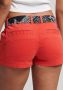 Superdry Dames mini chino shorts Rood Dames - Thumbnail 4