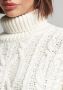 Superdry Vintage High Neck Cable Knit Trui Dames - Thumbnail 4