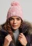 Superdry Muts Bonnet pompon en mailles torsadées femme - Thumbnail 5