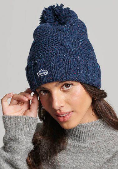 Superdry Gebreide muts