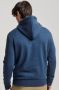 Superdry hoodie TONAL VL met printopdruk bright blue marl - Thumbnail 6