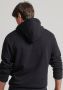 Superdry Gedrukte Zwarte Hoodie Sweater Black Heren - Thumbnail 5